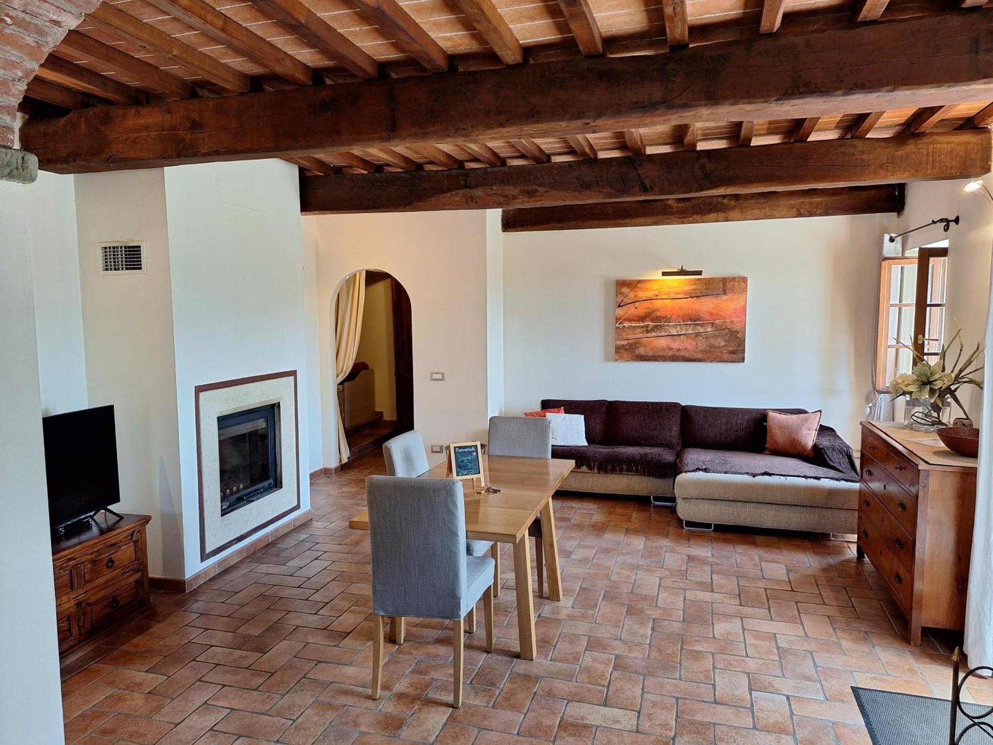 Casa Del Tramonto Daire Civitella in Val di Chiana Dış mekan fotoğraf