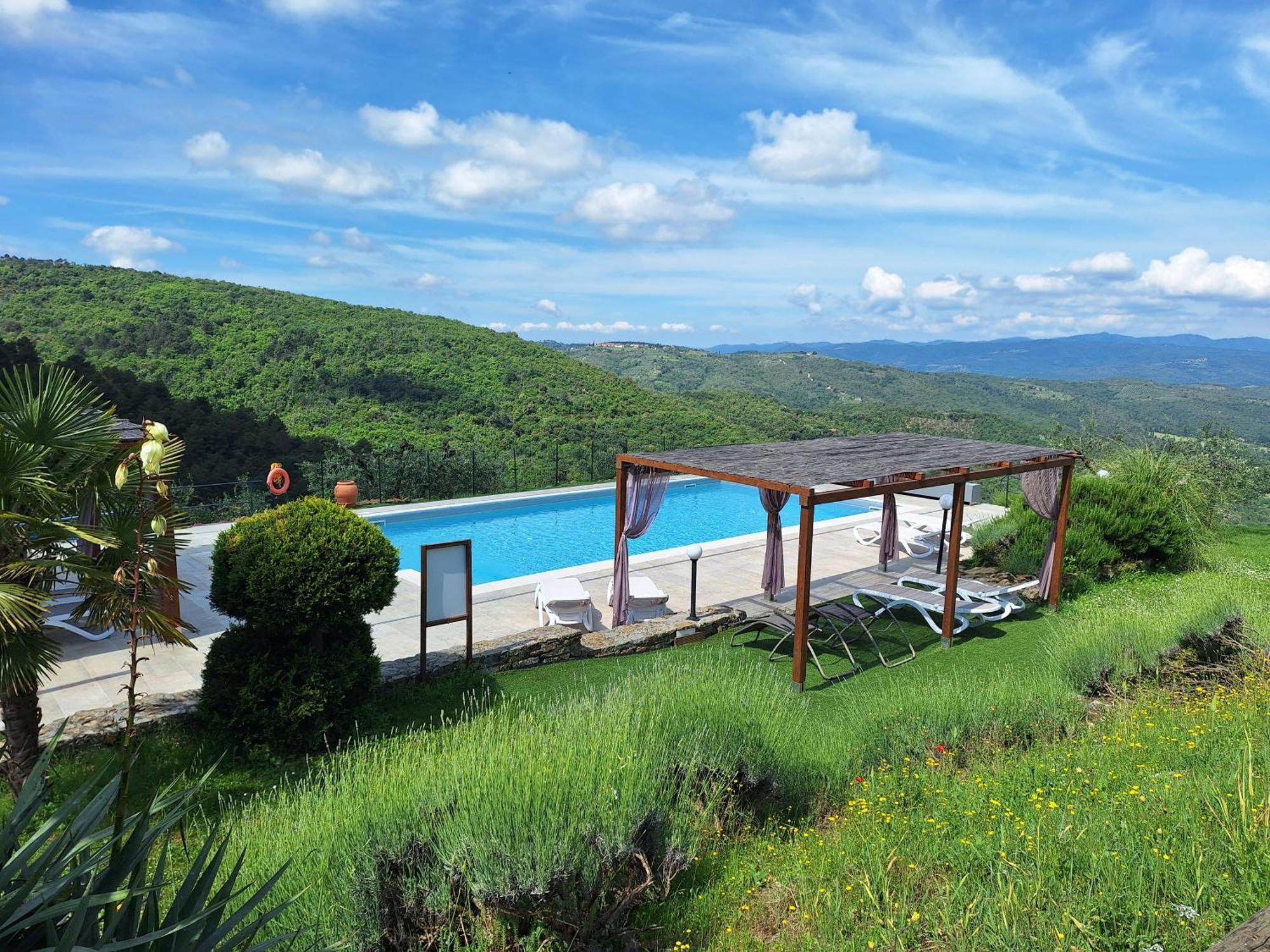 Casa Del Tramonto Daire Civitella in Val di Chiana Dış mekan fotoğraf