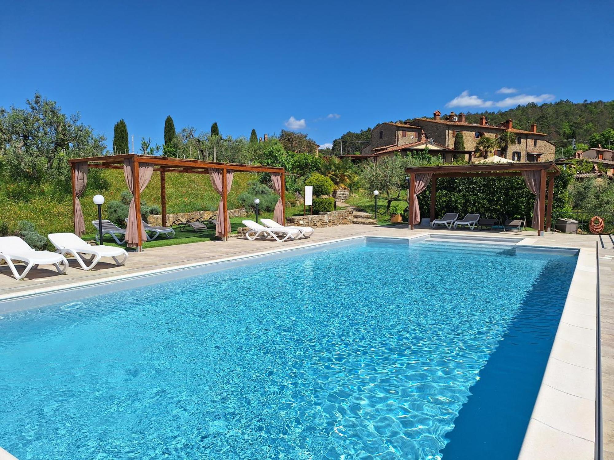 Casa Del Tramonto Daire Civitella in Val di Chiana Dış mekan fotoğraf