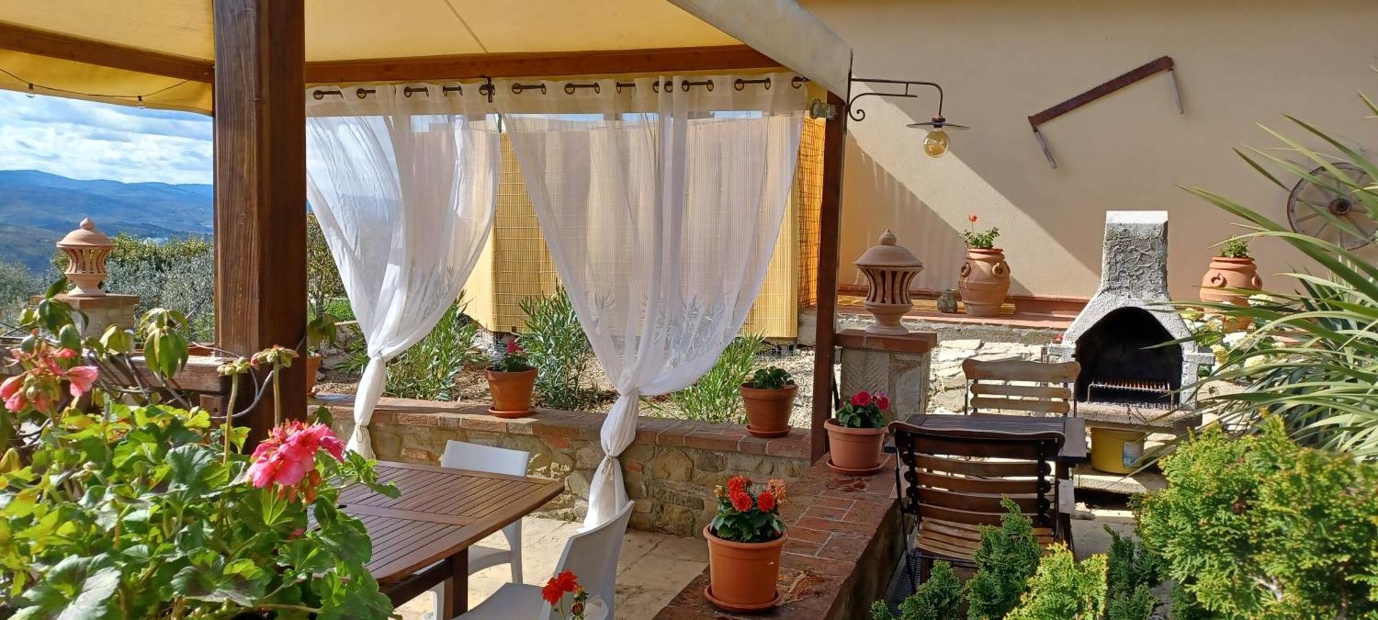 Casa Del Tramonto Daire Civitella in Val di Chiana Dış mekan fotoğraf