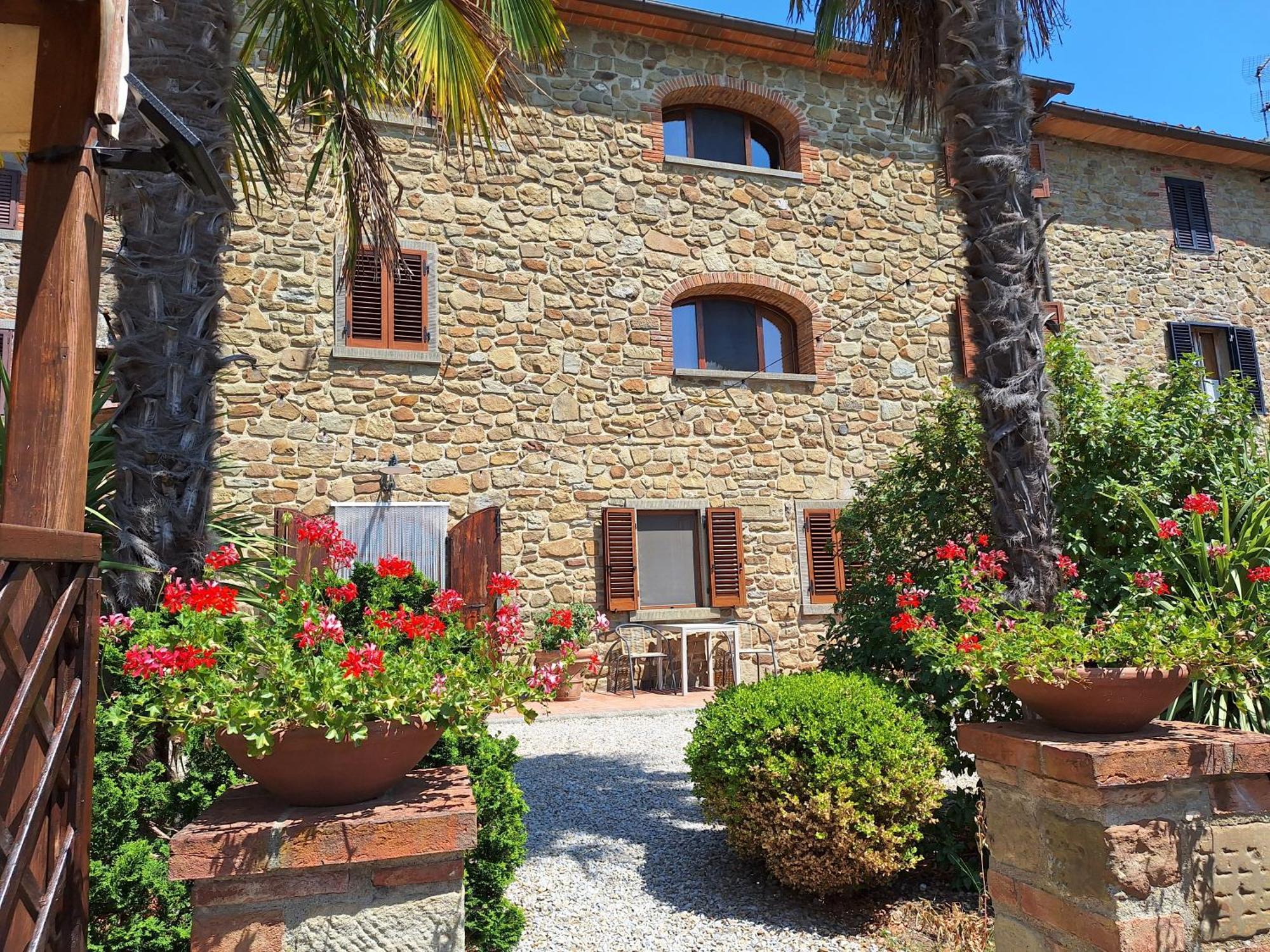 Casa Del Tramonto Daire Civitella in Val di Chiana Dış mekan fotoğraf