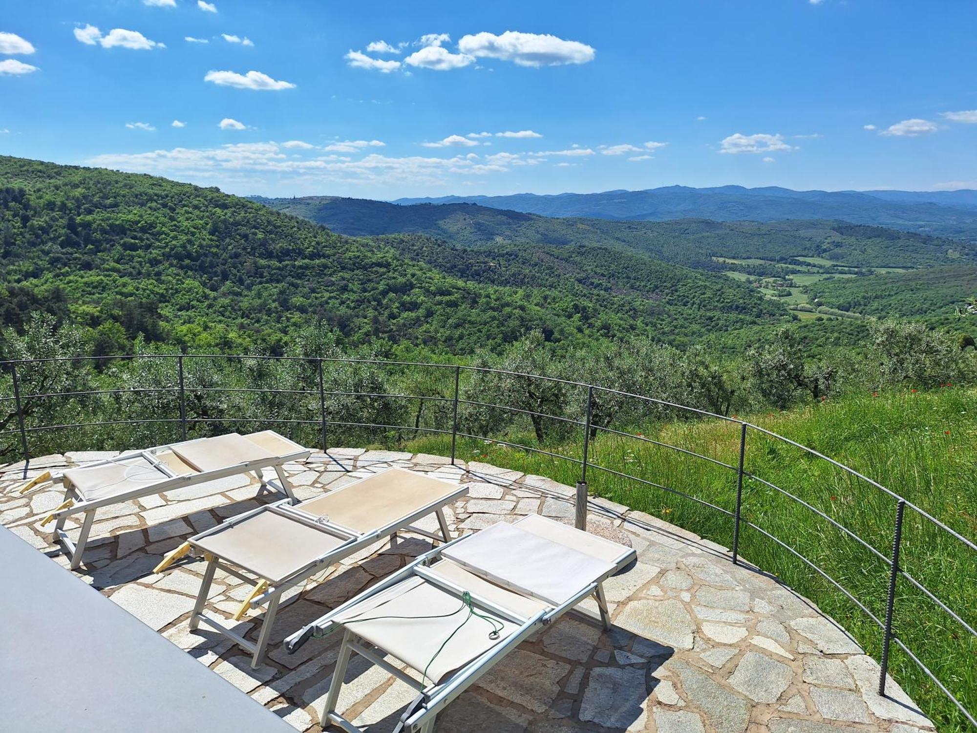 Casa Del Tramonto Daire Civitella in Val di Chiana Dış mekan fotoğraf